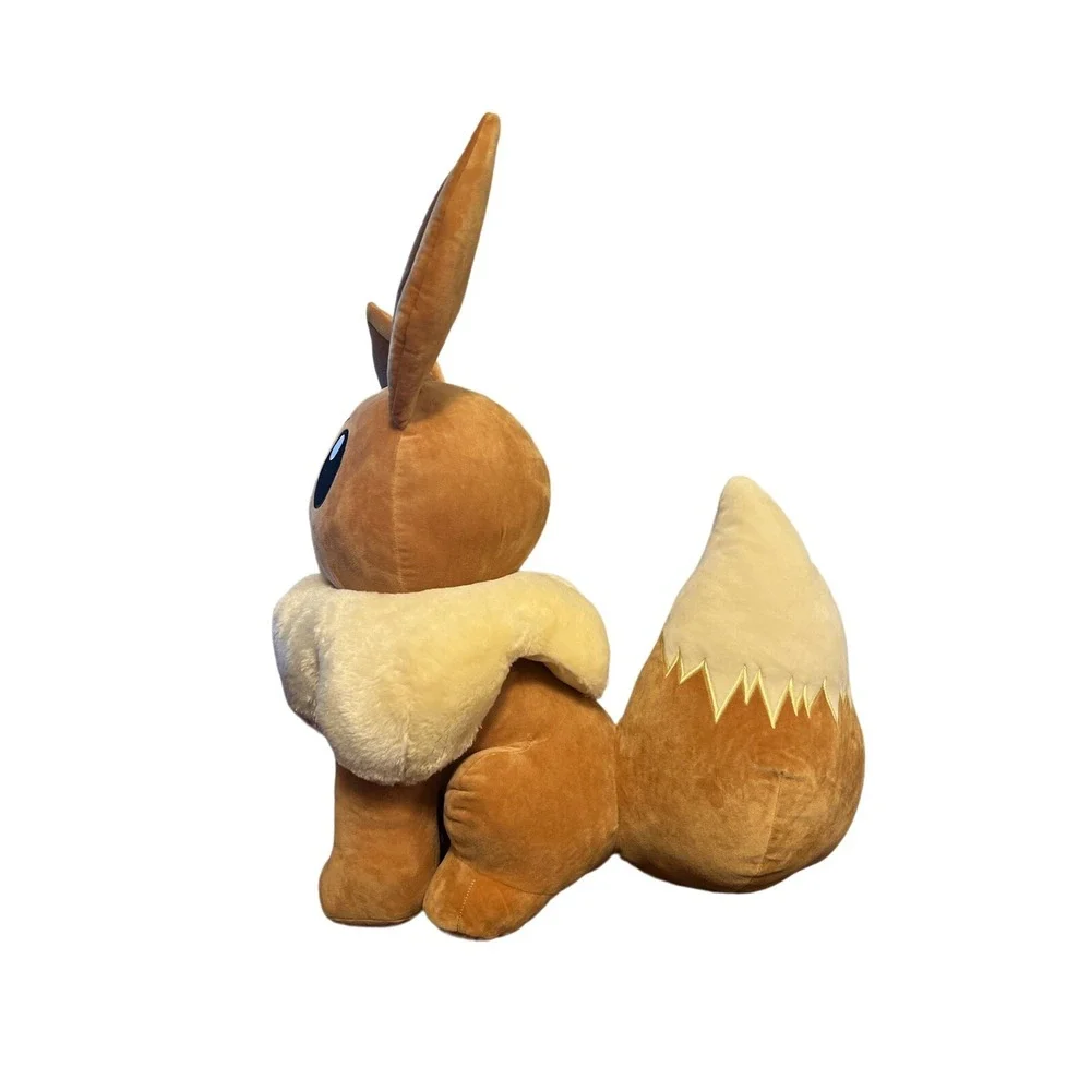 Pokemon‎ Eevee Plush Unisex Large Brown 24 Inch Stuffed Animal 2022